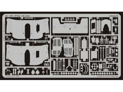  PaK.38  50mm 1/35 - Italeri - blaszki - zdjęcie 1