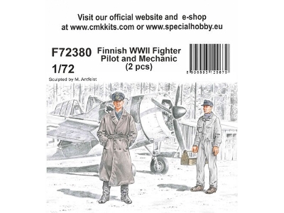 Finnish Wwii Fighter Pilot And Mechanic - zdjęcie 1