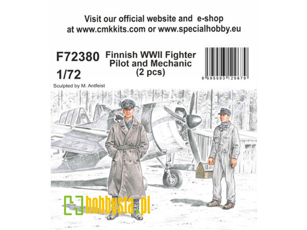 Finnish Wwii Fighter Pilot And Mechanic - zdjęcie 1