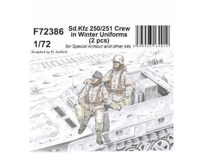 Sd.Kfz 250/251 Crew In Winter Uniforms - zdjęcie 1