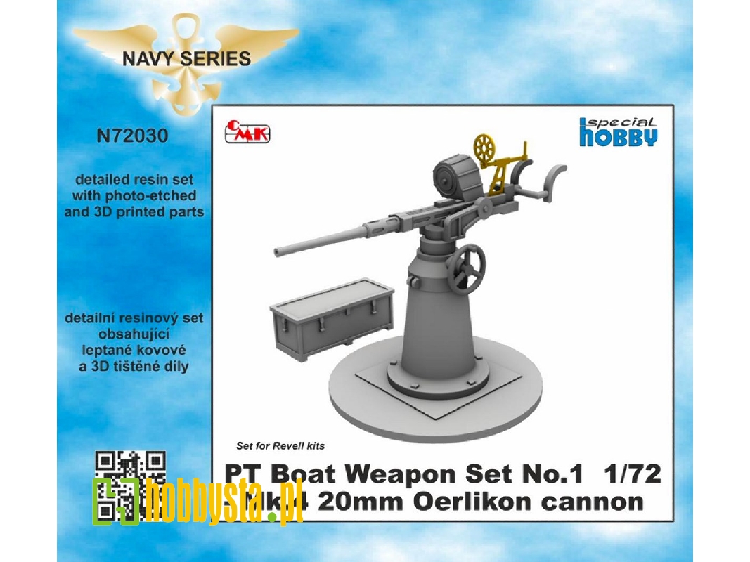 Pt Boat Weapon Set No.1 - Mk.4 20mm Oerlikon Cannon - zdjęcie 1