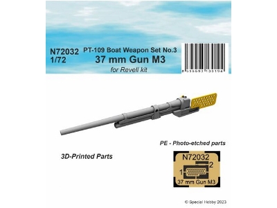Pt-109 Boat Weapon Set No.3 - 37 Mm Gun M3 - zdjęcie 1