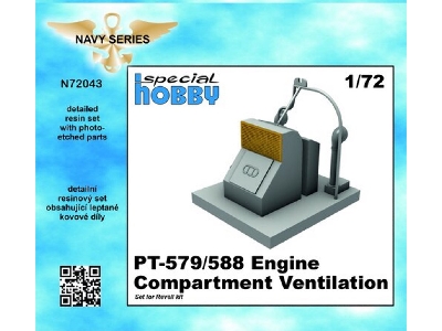 Pt-579/588 Engine Compartment Ventilation (For Revell Kit) - zdjęcie 1