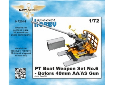 Pt Boat Weapon Set 6 - Bofors 40mm Aa/As Gun - zdjęcie 1