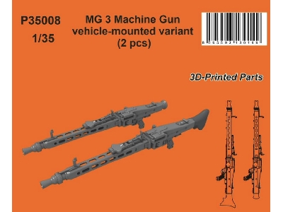 Mg 3 Machine Gun - Vehicle-mounted Variant 2 Pcs - zdjęcie 1