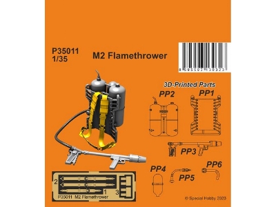 M2 Flamethrower 3d - zdjęcie 1