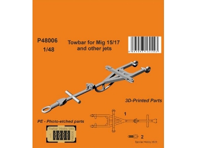 Towbar For Mig 15/17 And Other Jets - zdjęcie 1