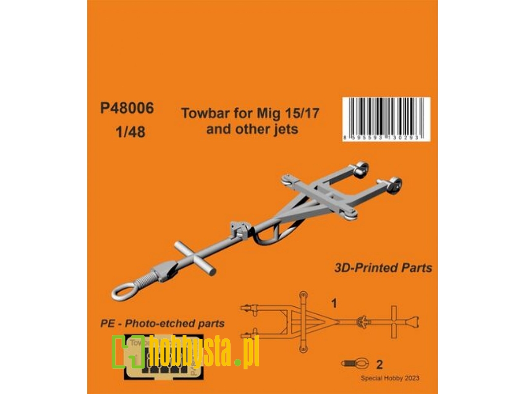 Towbar For Mig 15/17 And Other Jets - zdjęcie 1