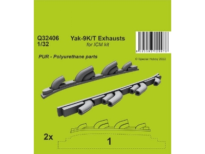 Yak-9t Exhausts - zdjęcie 1