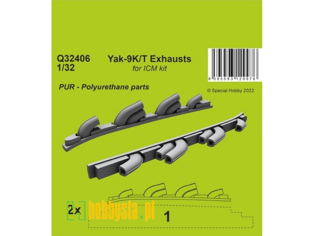 Yak-9t Exhausts - zdjęcie 1