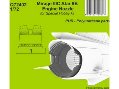 Mirage Iiic Atar 9b Engine Nozzle Sph - zdjęcie 1