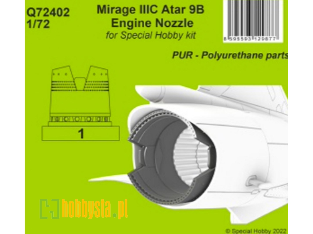 Mirage Iiic Atar 9b Engine Nozzle Sph - zdjęcie 1