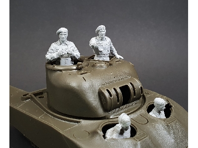 British Sherman Tank Crew - zdjęcie 2