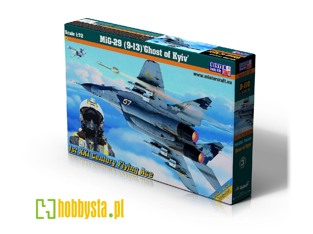 Mig-29 (9-13) 'ghost Of Kyiv' - zdjęcie 1 Mig-29 (9-13) 'ghost Of Kyiv' - zdjęcie 1