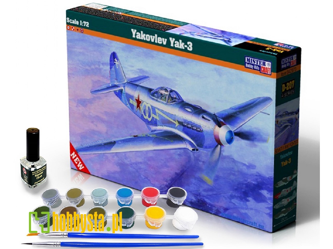 Yakovlev Yak-3 - Model Set - zdjęcie 1