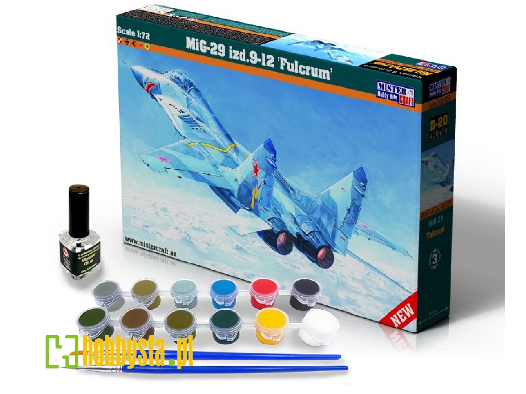 Mig-29a Izd.9-12 'fulcrum' - Model Set - zdjęcie 1 Mig-29a Izd.9-12 'fulcrum' - Model Set - zdjęcie 1