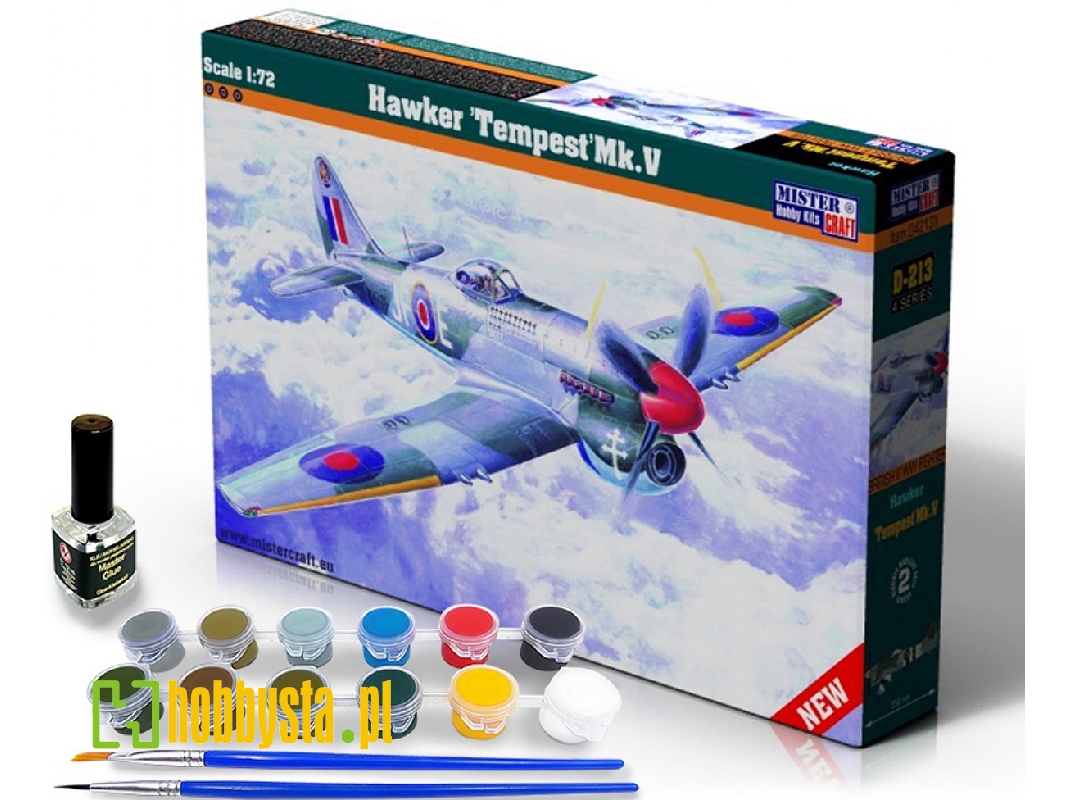 Hawker 'tempest' Mk.V - Model Set - zdjęcie 1 Hawker 'tempest' Mk.V - Model Set - zdjęcie 1