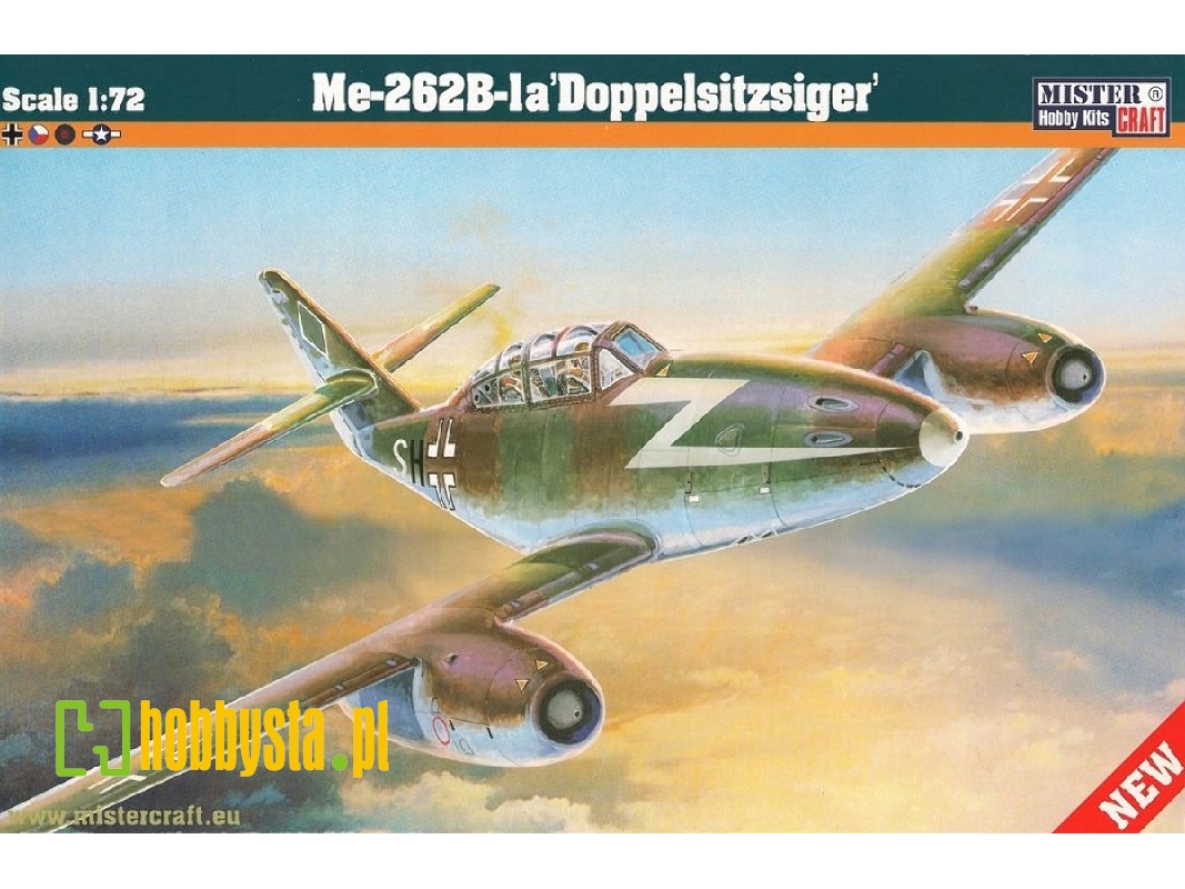 Me-262b/Cs-92 'doppelsitzsiger' - Model Set - zdjęcie 1