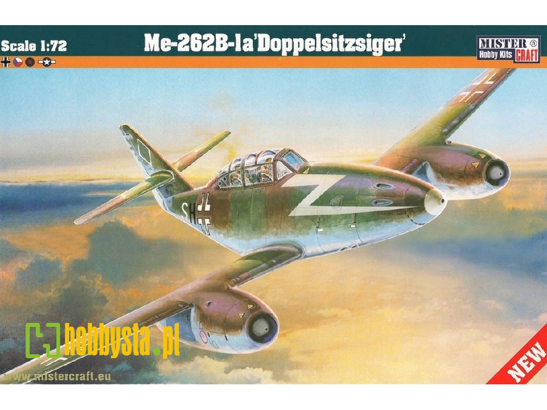 Me-262b/Cs-92 'doppelsitzsiger' - Model Set - zdjęcie 1 Me-262b/Cs-92 'doppelsitzsiger' - Model Set - zdjęcie 1