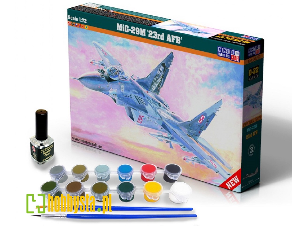Mig-29m '23rd Afb' - Model Set - zdjęcie 1 Mig-29m '23rd Afb' - Model Set - zdjęcie 1