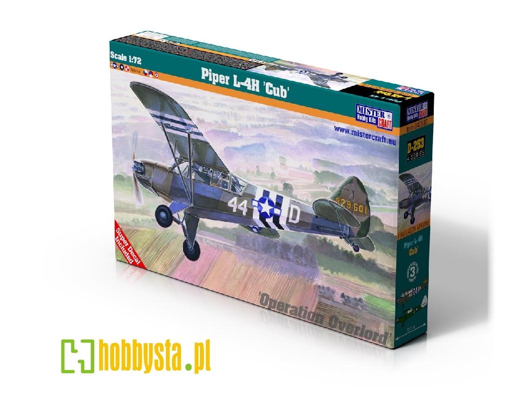 Piper L-4h 'cub' 'operation Overlord' - zdjęcie 1 Piper L-4h 'cub' 'operation Overlord' - zdjęcie 1