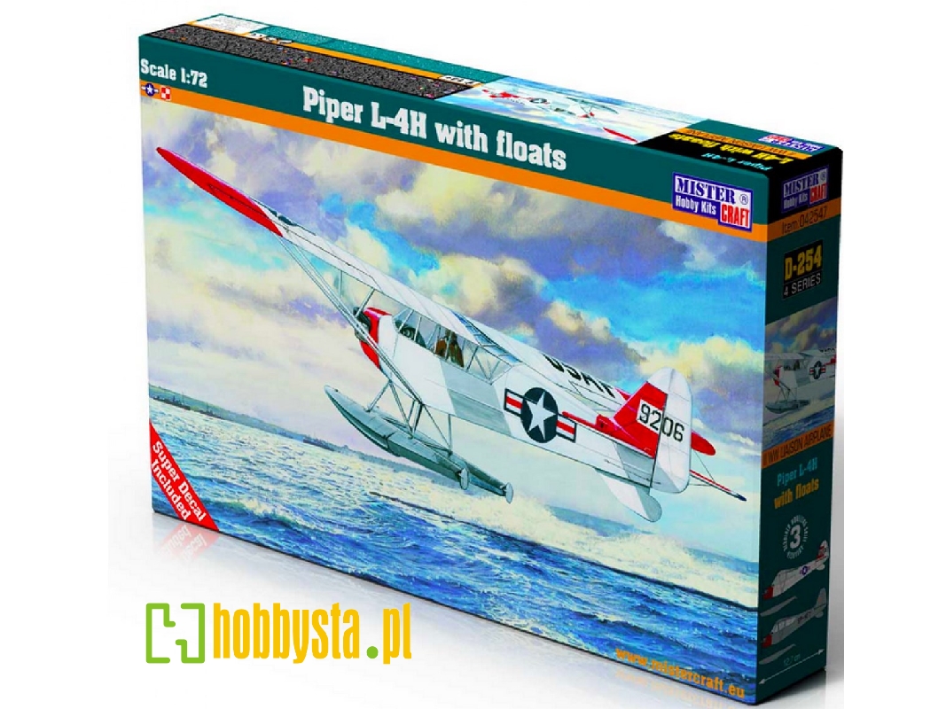 Piper L-4h Z Pływakami - zdjęcie 1 Piper L-4h Z Pływakami - zdjęcie 1