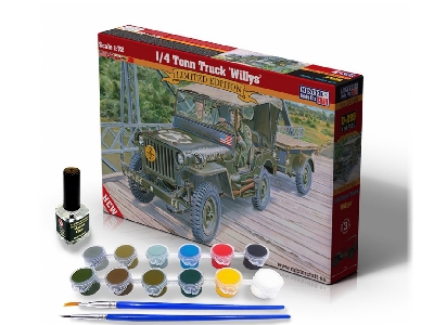 1/4 Tonn Truck 'willys' - Model Set - zdjęcie 1