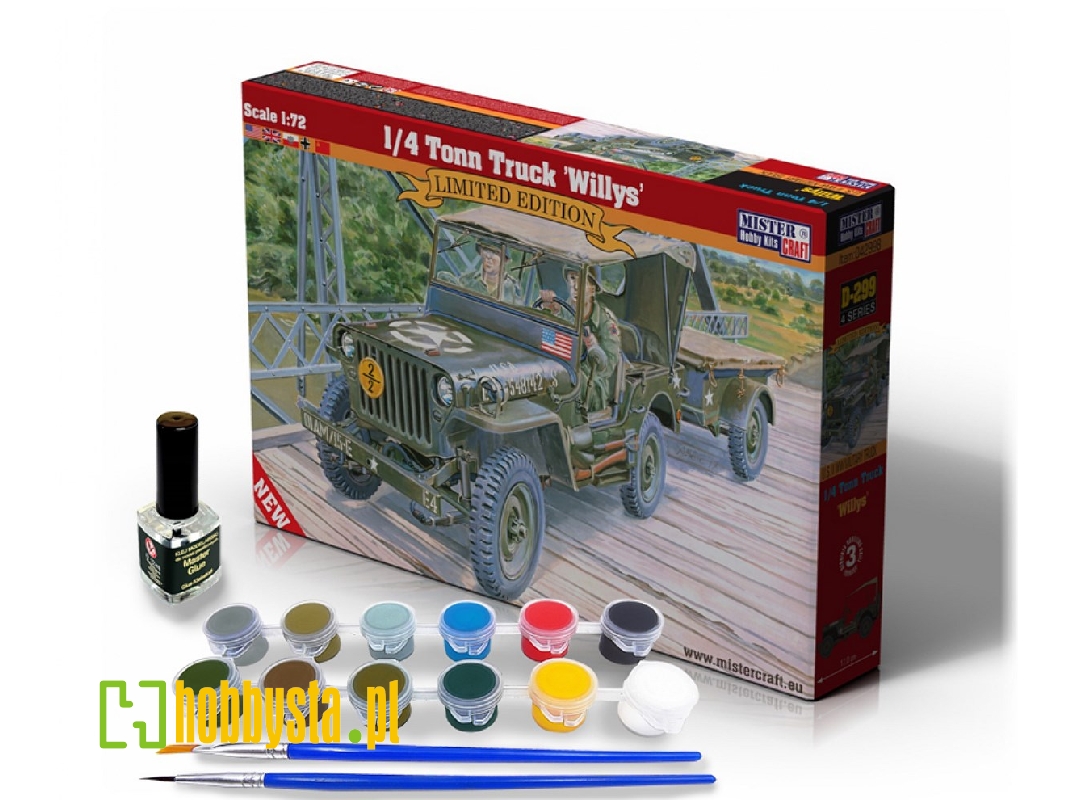 1/4 Tonn Truck 'willys' - Model Set - zdjęcie 1 1/4 Tonn Truck 'willys' - Model Set - zdjęcie 1