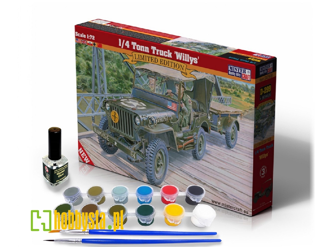 1/4 Tonn Truck 'willys' - Model Set - zdjęcie 1