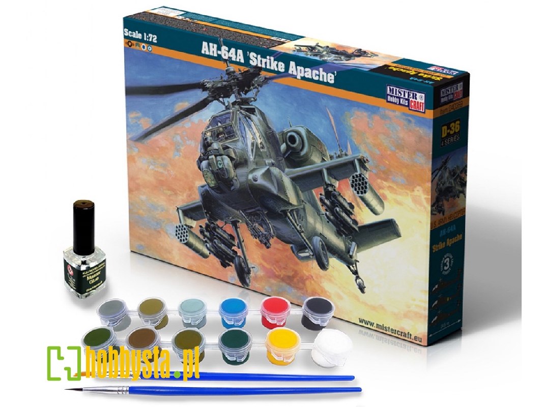 Ah-64a Strike Apache - Model Set - zdjęcie 1 Ah-64a Strike Apache - Model Set - zdjęcie 1