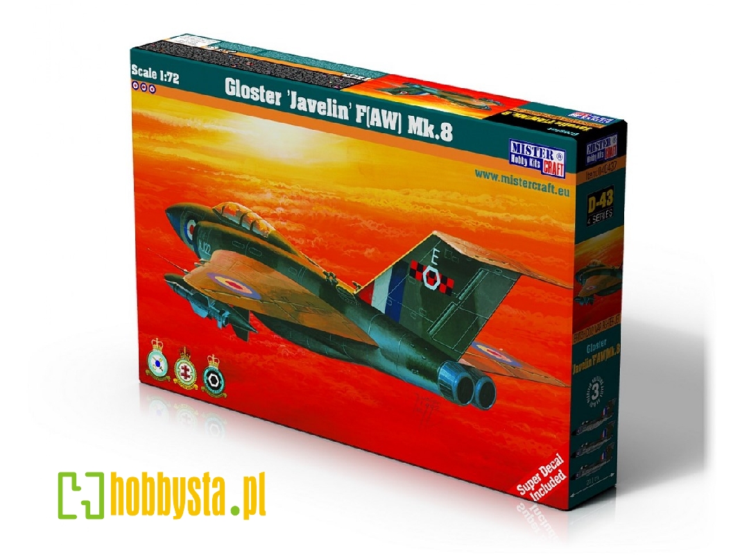 Gloster 'javelin' F(Aw) Mk.8 - zdjęcie 1 Gloster 'javelin' F(Aw) Mk.8 - zdjęcie 1