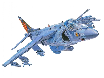 Av-8b Harrier Ii Plus 'bulldogs' - Model Set - zdjęcie 1