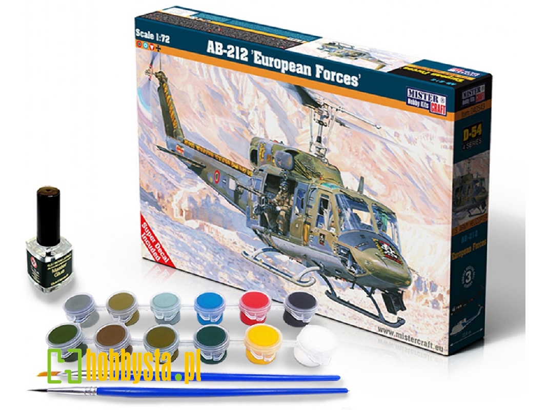 Ab-212 'european Forces' - Model Set - zdjęcie 1 Ab-212 'european Forces' - Model Set - zdjęcie 1