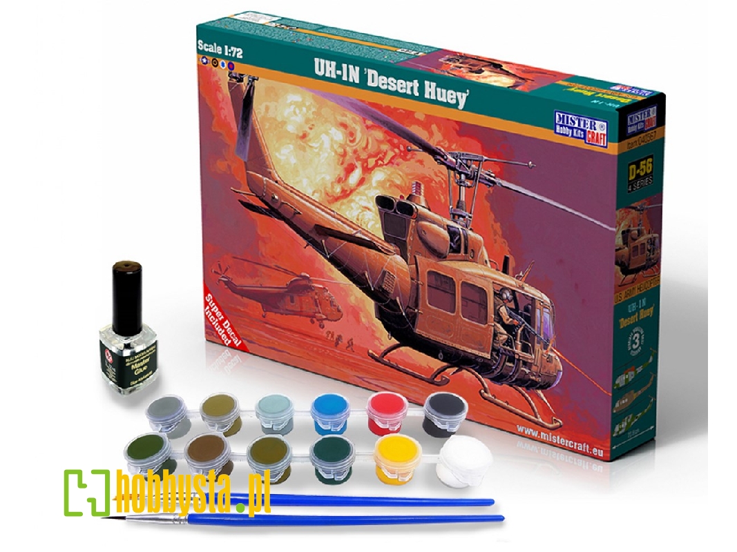 Uh-1n 'desert Huey' - Model Set - zdjęcie 1 Uh-1n 'desert Huey' - Model Set - zdjęcie 1