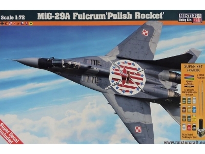 Mig-29a Fulcrum 'polish Rocket' - Model Set - zdjęcie 1