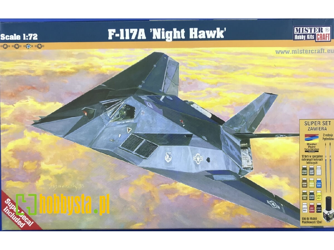 F-117a 'night Hawk' - Model Set - zdjęcie 1 F-117a 'night Hawk' - Model Set - zdjęcie 1