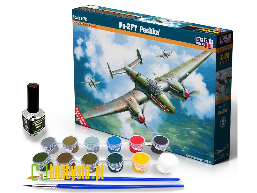 Pe-2ft 'peshka' - Model Set - zdjęcie 1 Pe-2ft 'peshka' - Model Set - zdjęcie 1