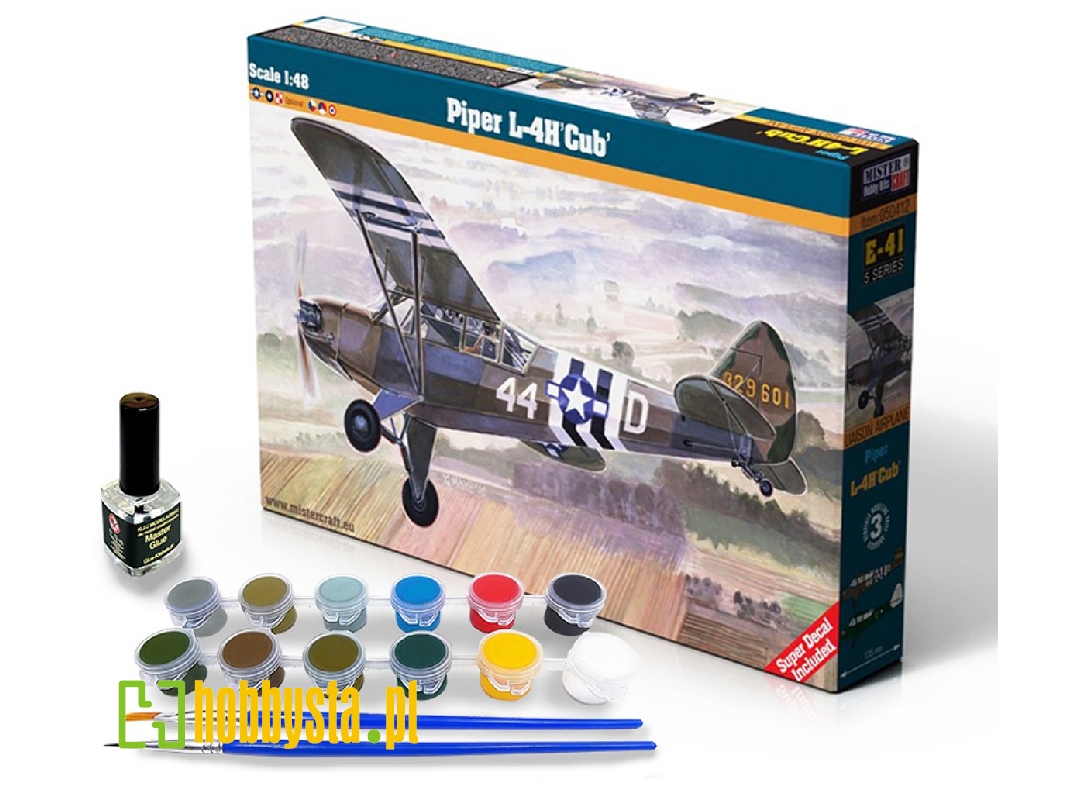 Piper L-4h 'cub' - Model Set - zdjęcie 1 Piper L-4h 'cub' - Model Set - zdjęcie 1