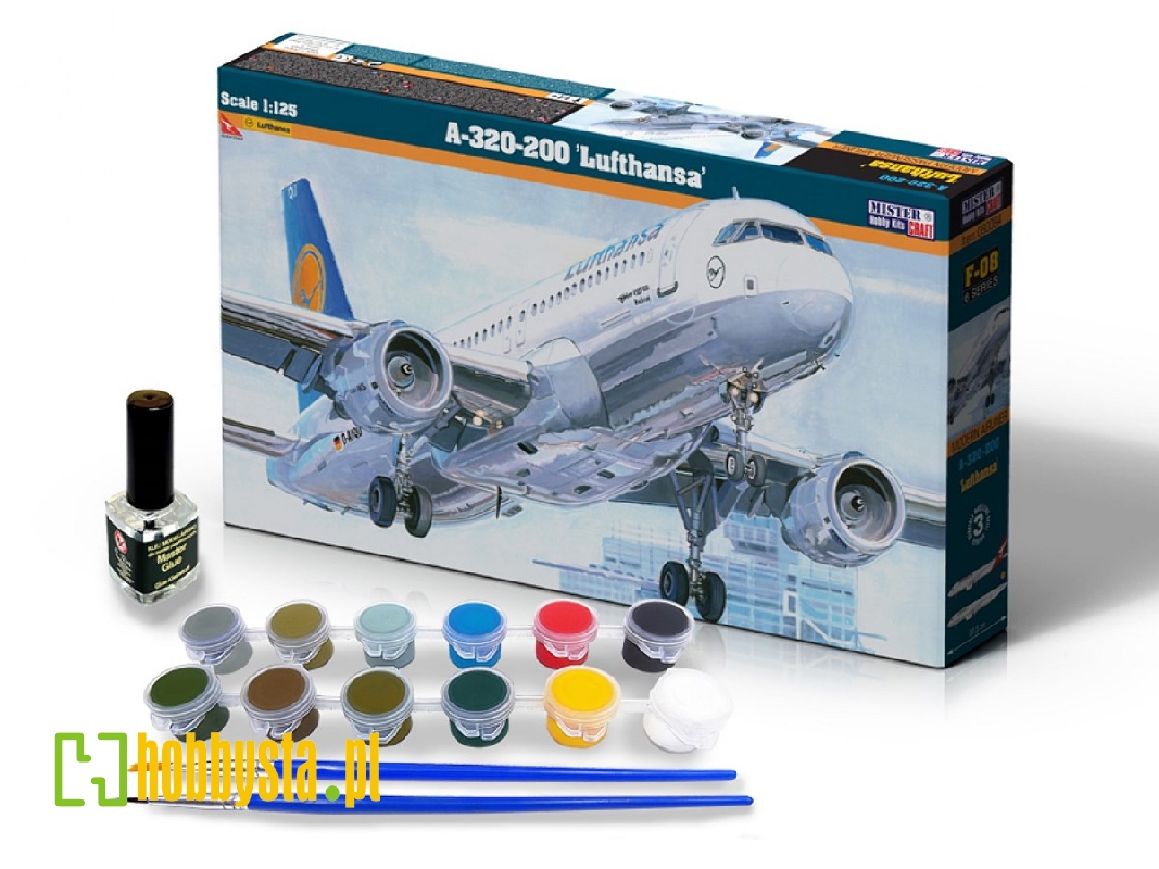 A-320-200 'lufthansa' - Model Set - zdjęcie 1