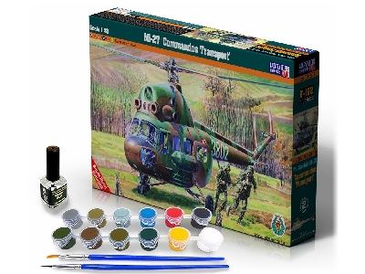 Mi-2t 'commandos Transport' - Model Set - zdjęcie 1