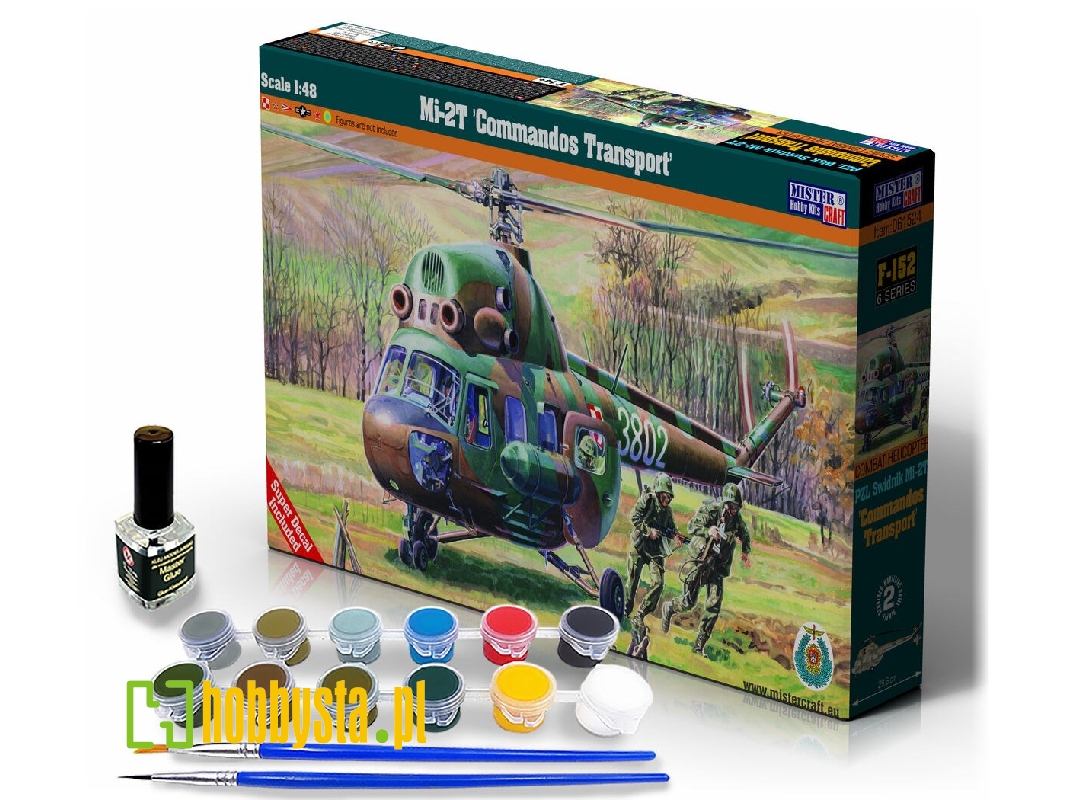 Mi-2t 'commandos Transport' - Model Set - zdjęcie 1