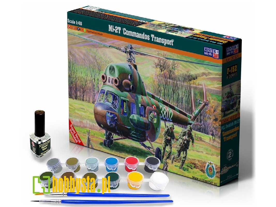 Mi-2t 'commandos Transport' - Model Set - zdjęcie 1 Mi-2t 'commandos Transport' - Model Set - zdjęcie 1
