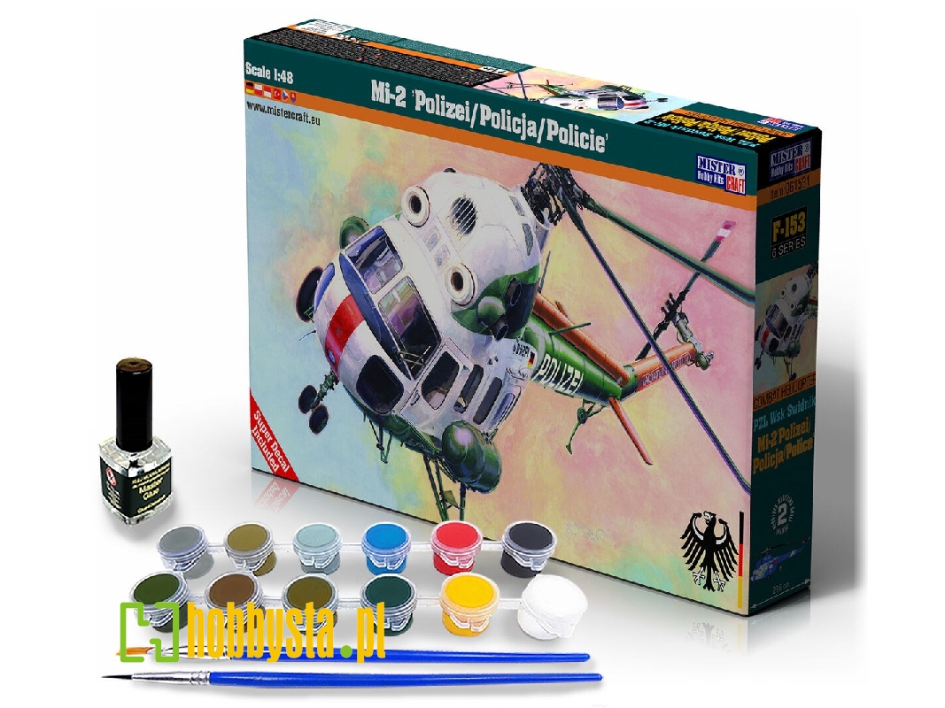 Mi-2 'polizei/Policja/Policie' - Model Set - zdjęcie 1 Mi-2 'polizei/Policja/Policie' - Model Set - zdjęcie 1