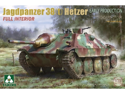 Jagdpanzer 38(T) Hetzer Early Production With Full Interior - zdjęcie 1