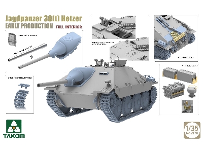 Jagdpanzer 38(T) Hetzer Early Production With Full Interior - zdjęcie 3