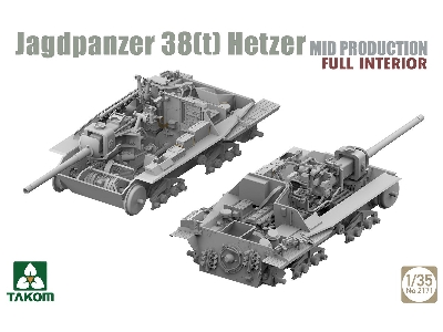 Jagdpanzer 38(T) Hetzer Mid Production With Full Interior - zdjęcie 2