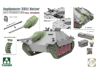 Jagdpanzer 38(T) Hetzer Late Production With Full Interior - zdjęcie 3