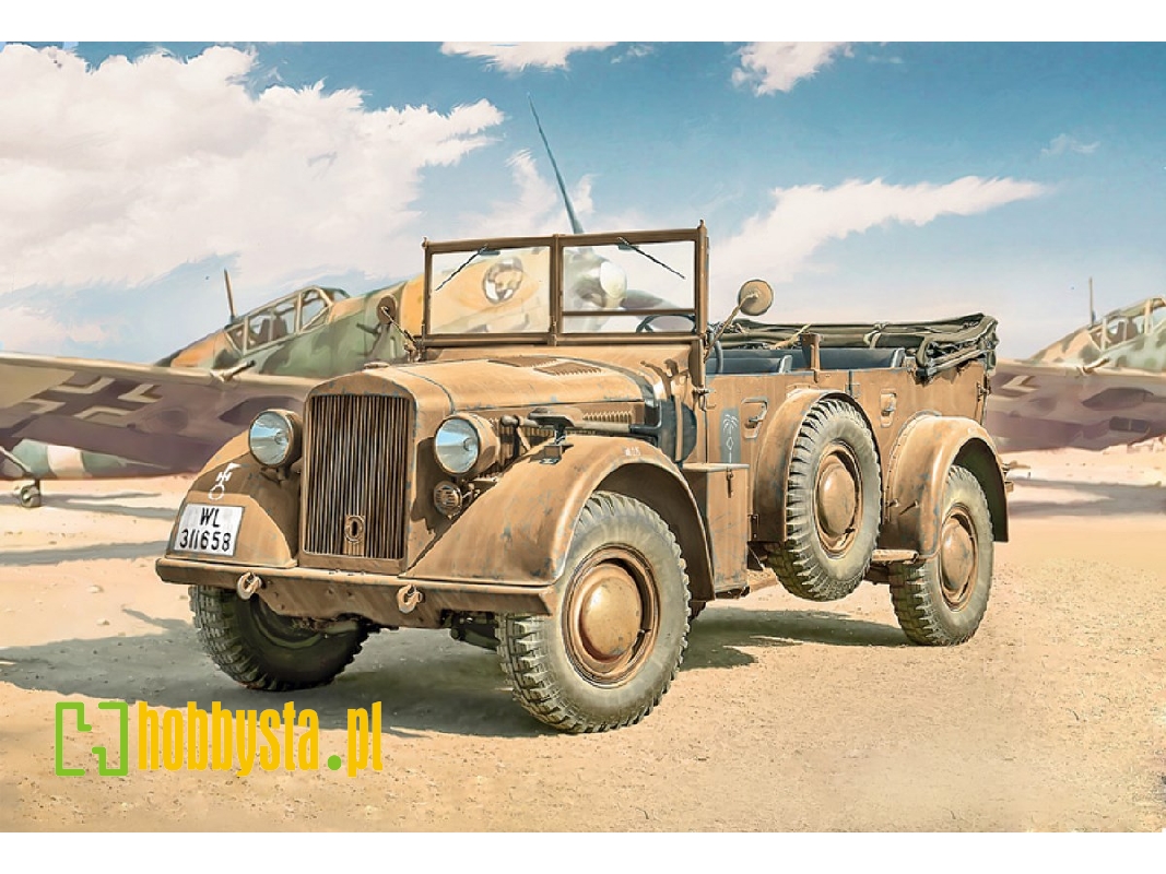 Kfz. 12 Horch 901 typ 40 frühen Ausf. - zdjęcie 1 Kfz. 12 Horch 901 typ 40 frühen Ausf. - zdjęcie 1