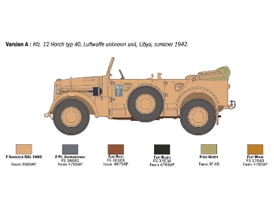 Kfz. 12 Horch 901 typ 40 frĂĽhen Ausf. - zdjÄ™cie 4