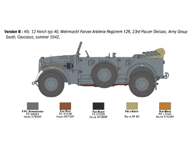 Kfz. 12 Horch 901 typ 40 frĂĽhen Ausf. - zdjÄ™cie 5